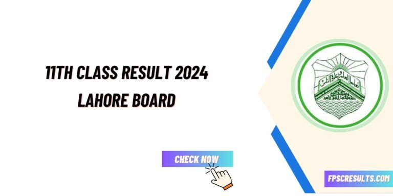 11th Class Result 2024 Lahore Board By Name