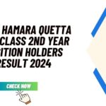 BBISE Hamara Quetta 12th Class 2nd Year Position Holders Result 2024 Announced