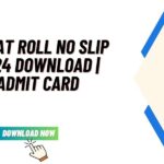 MDCAT Roll No Slip 2024 Download Admit Card